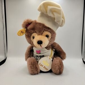 Vintage Russ LuvPets Chef “I Love Your Buns” Plush
